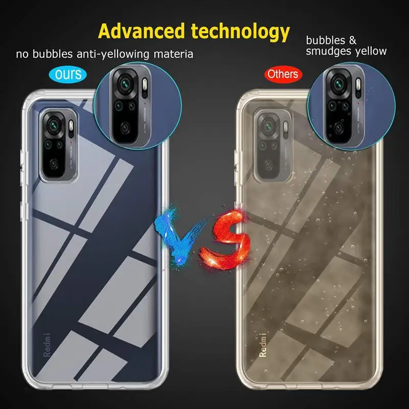 Durable 360° Full Cover Shockproof Phone Case with Front and Back Protection