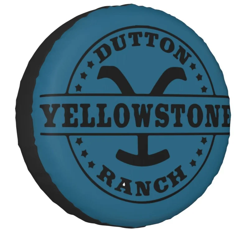 

Dutton Ranch Yellowstone Spare Tire Cover for Suzuki Mitsubish Custom Waterproof Dust-Proof Car Wheel Covers 14" 15" 16" 17