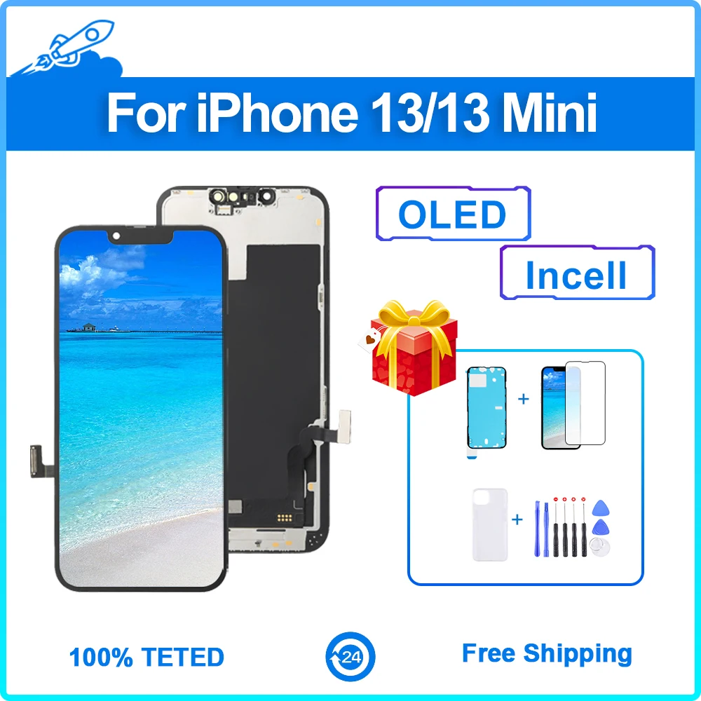 100 Getest Lcd Scherm Voor Iphone 13 13 Mini Oled 3D Touch Screen 100 getest lcd scherm voor iphone 13 13 mini oled 3d touch screen