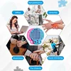5-1PCS Silicone Finger Gripper Strengthener Trainer Elastic Hand Grip Strengthener Guitar Finger Exerciser Patient Hand Trainer 3
