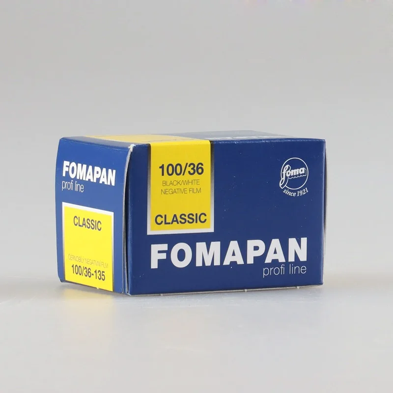 1-10 ROLL  Fomapan Classic 100 135 35mm Black And White Film Subpackage Rolls 36 Exposure Per Roll For Kodak 135 Film Camera