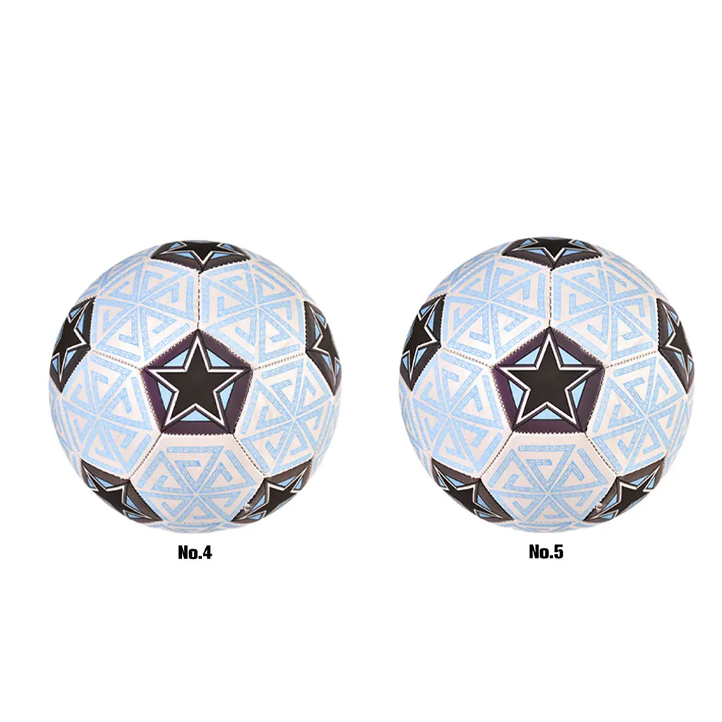 

EN Football Fashionable Pattern Soccer Ball For Training Luminous Wide Application Football Training
