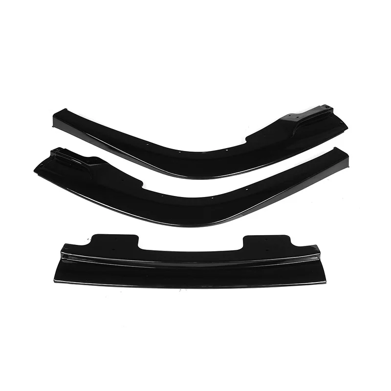 For Subaru Impreza WRX STI S204 2006-2007 Car Bumper Spoiler Bumper Lip Front Bumper Splitter Lip Carbon Look Body Kits Tuning Auto Parts