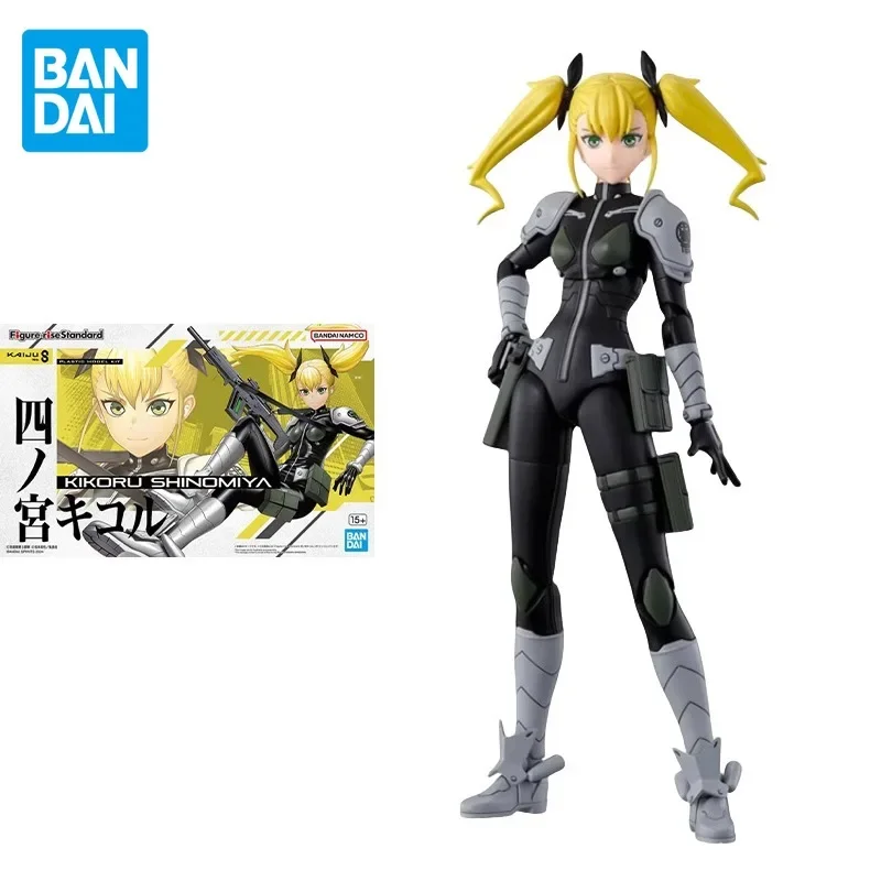 

Фигурки героев аниме Bandai, Оригинальные фигурки Kaiju No.8 KIKORU SHINOMIYA, игрушки для детей, подарок, коллекционные модели, украшения