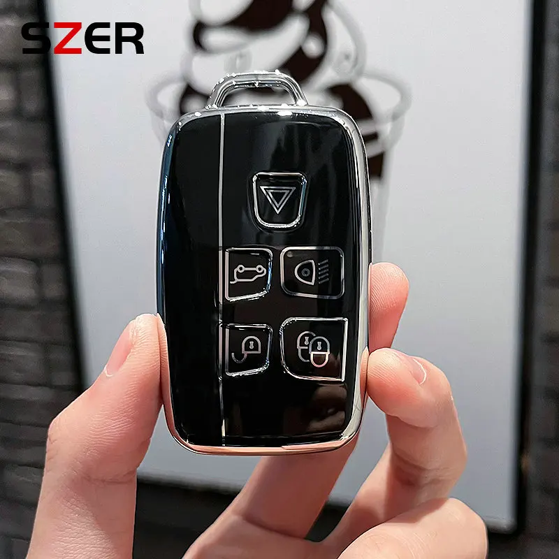 Funda De Llave De Control Remoto Para Coche De TPU, Carcasa Para