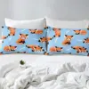 Red Panda Fitted Sheet Cute Animal Pattern Bed Sheet Set Kawaii Anime Bedding Kids Toddler Includes 1 Sheets & 2 Pillowcases 6