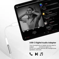 Type C To 3.5mm Aux Adapter Headphone Jack Adapter Audio Cables Earphone Converter for Sumsang Xiaomi Redmi Google Huawei - Image 3