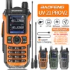 Baofeng UV-21 Pro V2 Air Band Walkie Talkie Wireless Copy Frequency AM Type-C Long Range Upgrade UV-5R Ham Radio 1