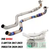 Connect Original Muffler For HONDA X-ADV 750 17-23 FORZA750 20-23 Motorcycle Exhaust Front Link Pipe Header Tube Titanium alloy
