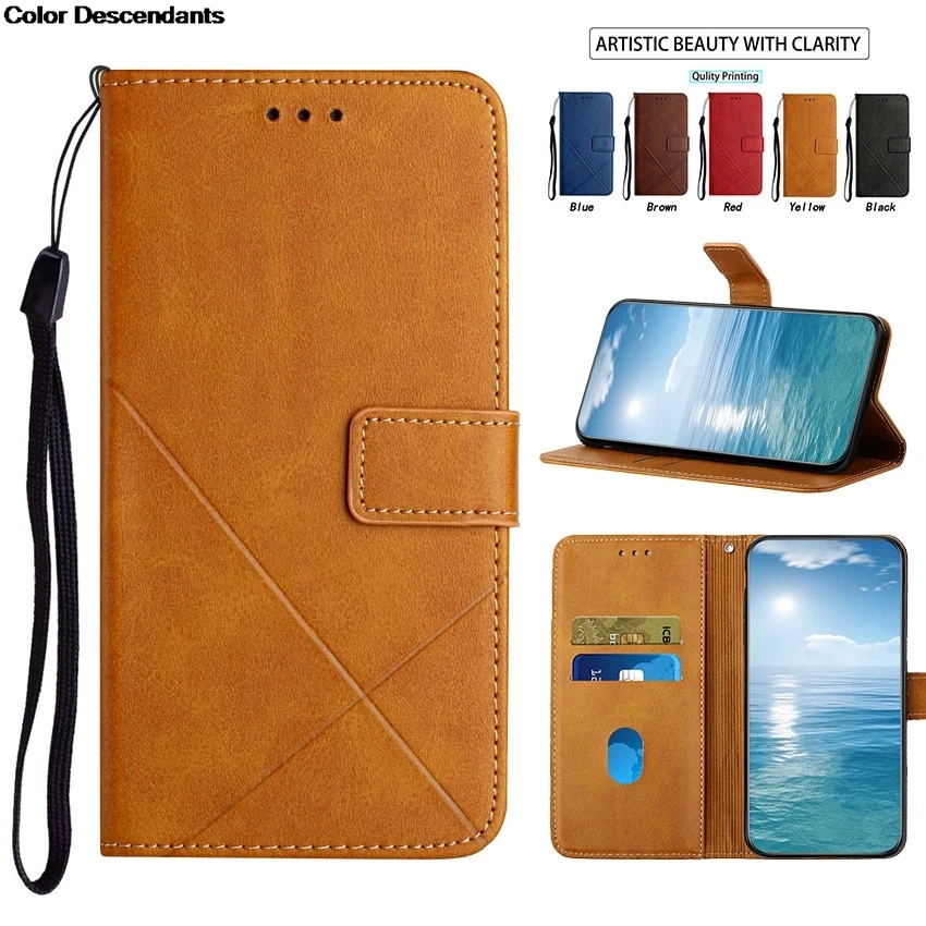 Wallet Magnetic Flip Leather Case Phone Case Leather Phone Case Leather Wallet Case Leather Case For Redmi Note 9 9A 9C 9T 9S 10 10S 10A 10C 11 11S Pro Solid Color Stand Phone Book Cover