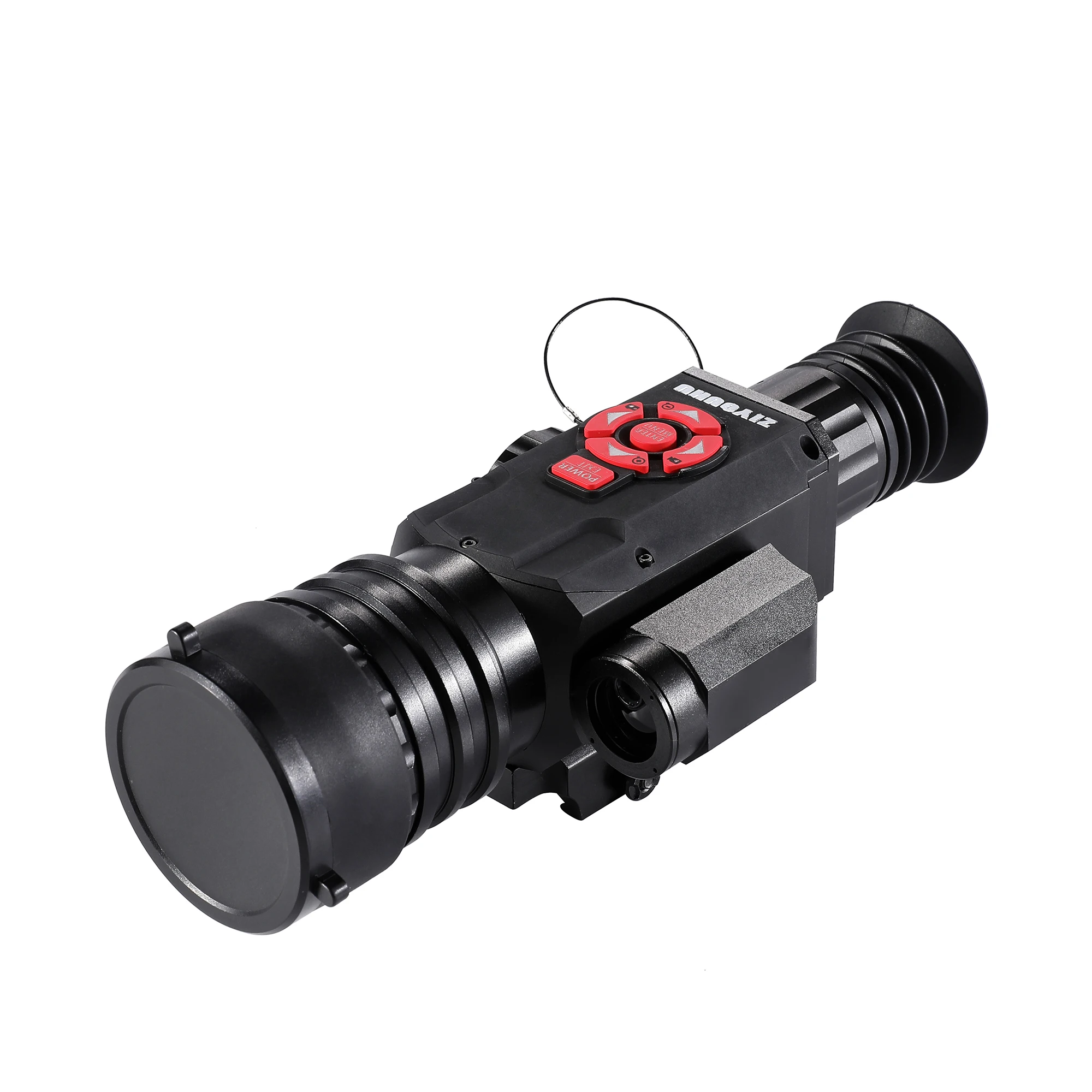 HTS35/55X Laser Ranging Thermal Night Vision Riflescope for Hunting One Click Zero Position Reticle Multi-Function Thermal Scope