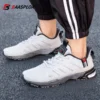 Baasploa Men’s Lightweight Running Shoes – Breathable Non-Slip Casual Sport Sneakers 1