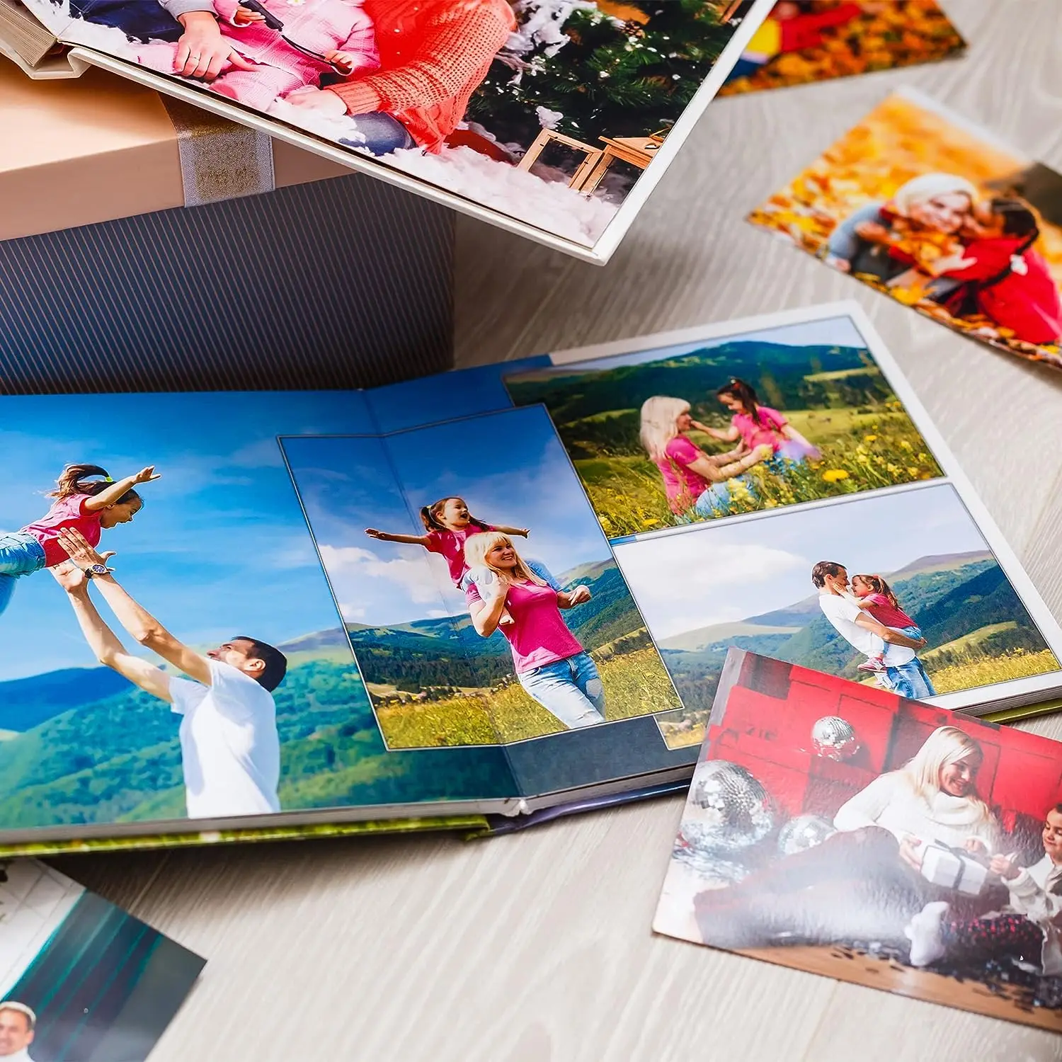 100매 5x7인치 프리미엄 광택 사진 용지 180GSM 크기(127×178mm) 프린터용 사진 프린터 용지 광택 흰색 사진 용지