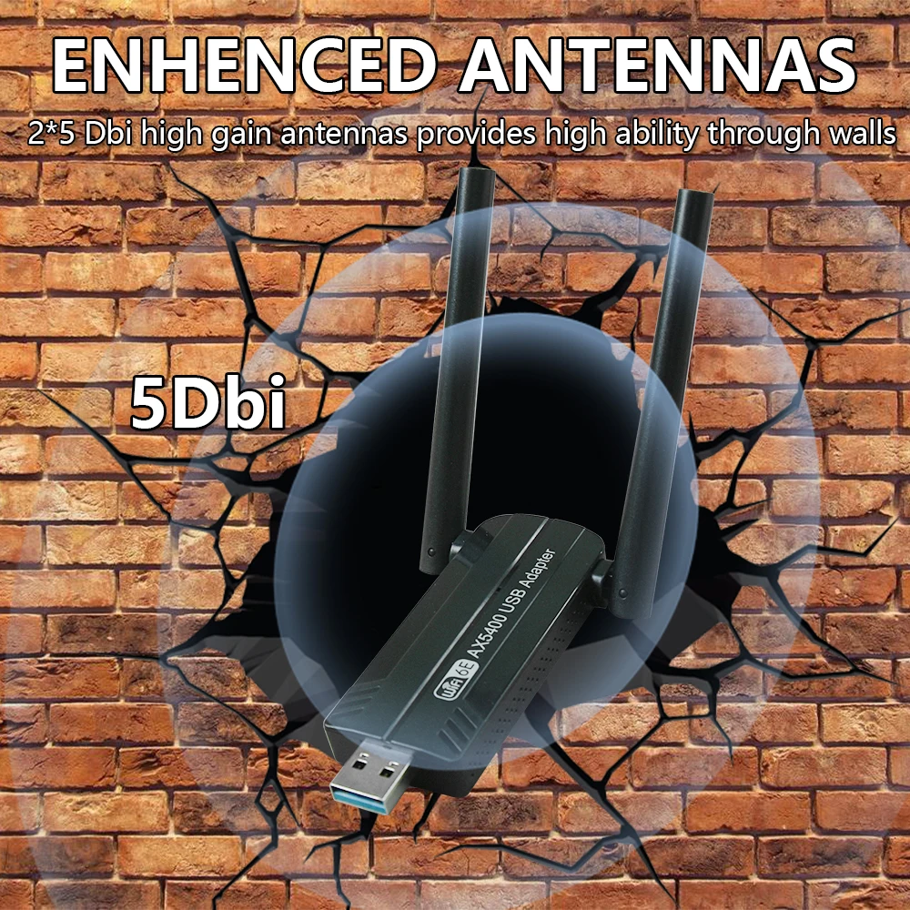 Рисунок 5 - Адаптер wi-fi OPTFOCUS USB WIFI6 E
