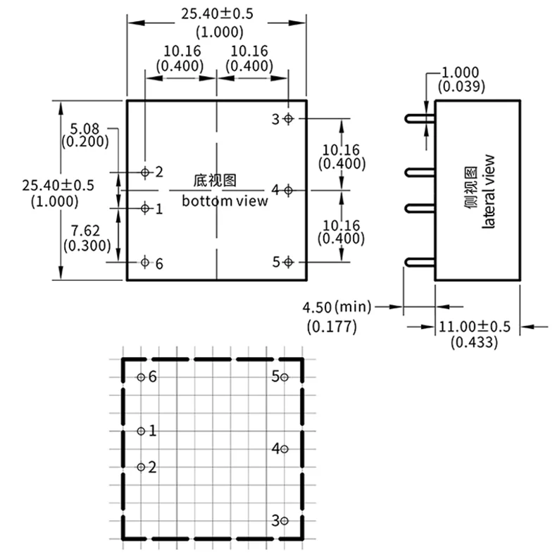 Szabadon Hajó DCDC átalakító ben Alapanyag switching áram Ajánlattétel Modul URB4805YMD-10WR3 URB4812YMD-10WR3 48V hogy 3.3V/5V/9V/12V/24V 10W