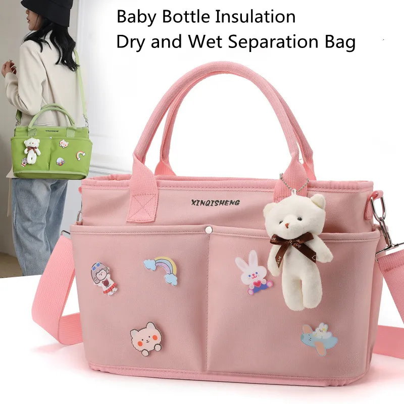 New Waterproof Diaper Bag Mummy Shoulder Large Capacity Messenger Travel Bag Multifunctional Maternity Mother Baby Stroller Bags