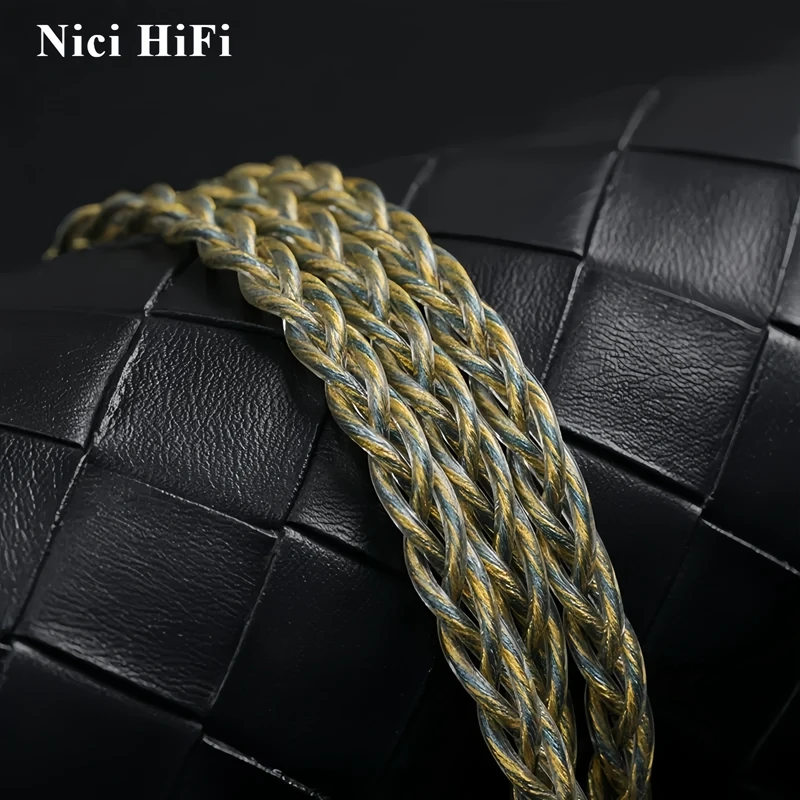 Nici HiFi-25 4 コア イヤホン ケーブル MMCX/0.78 2Pin/ステレオ 3.5