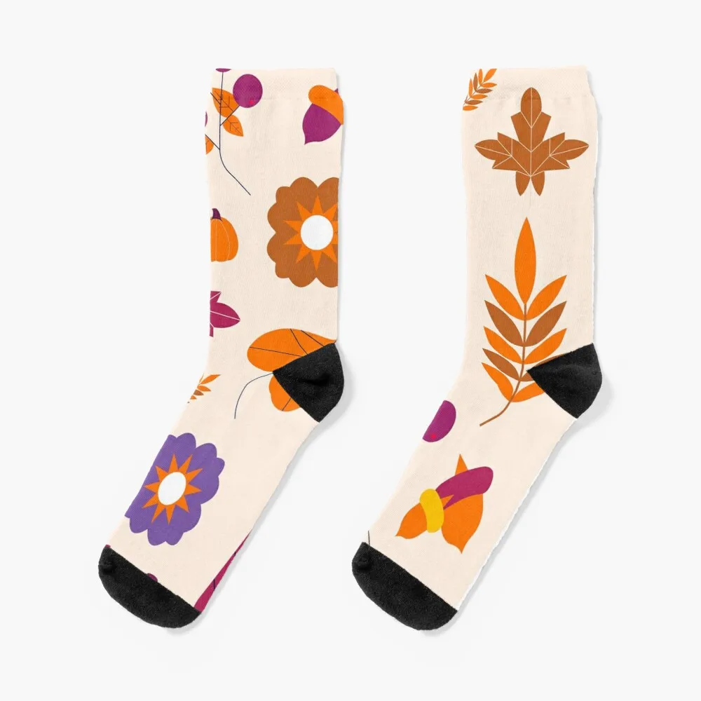 

Fall Cute Design Socks Bamboo Socks Men