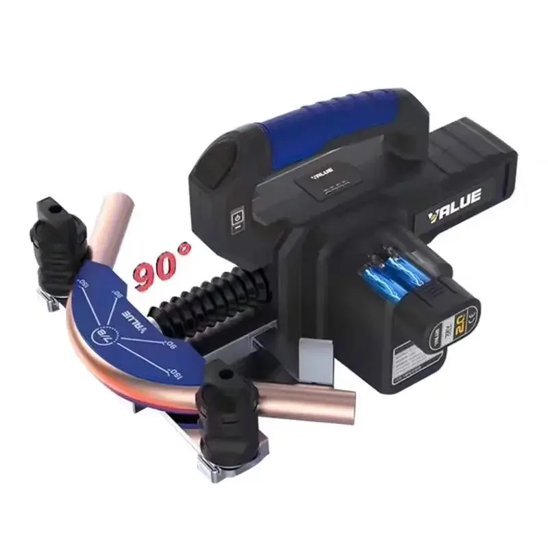VEB-1 VEB-1B Electric Tube Bender Automatic 6–22mm Air Conditioning Copper Pipe Bending Machine Tool detail image 2
