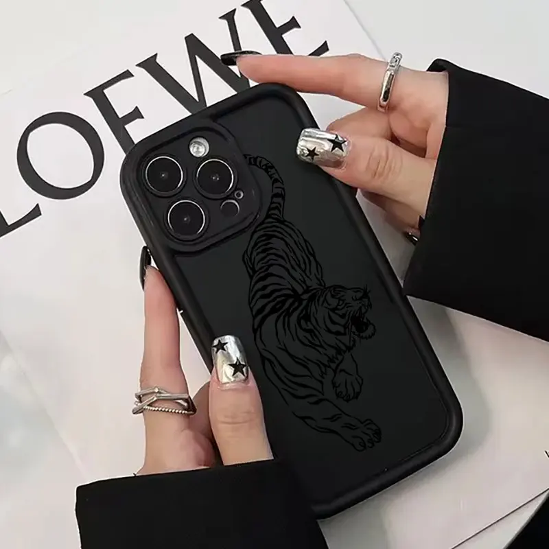 Fashion Fox Dragon Owl Tiger Phone Case 