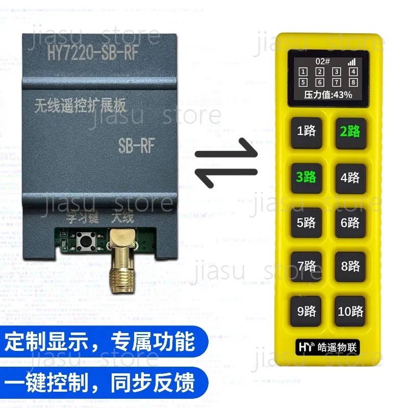 PLC 확장 무선 원격 제어 모듈 양방향 피드백 맞춤형 통신 제어 보드