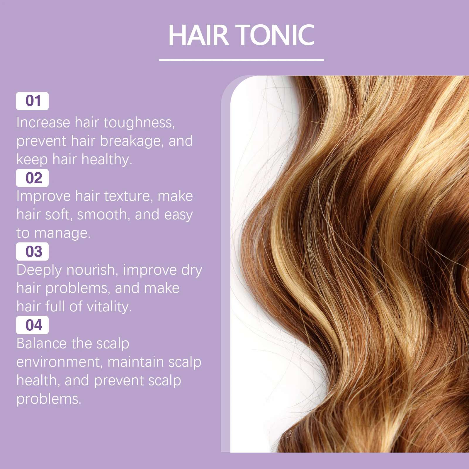 Hair Growth Serum Anti Baldness Treatment Hair Loss Nourishing Scalp Anti-Frizz Strengthening Hair Roots Hair Care Essence 30ml