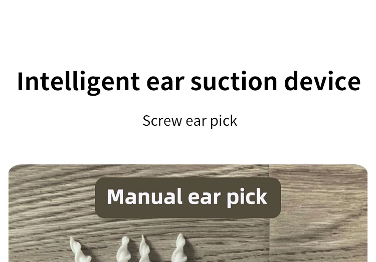 Description Picture 2 of item16 Ear Cleaning Set Ear Scoop Cleaning Ear Wax Silicone Soft Spiral Beauty Care Gadget Portable Personal Hygiene Set