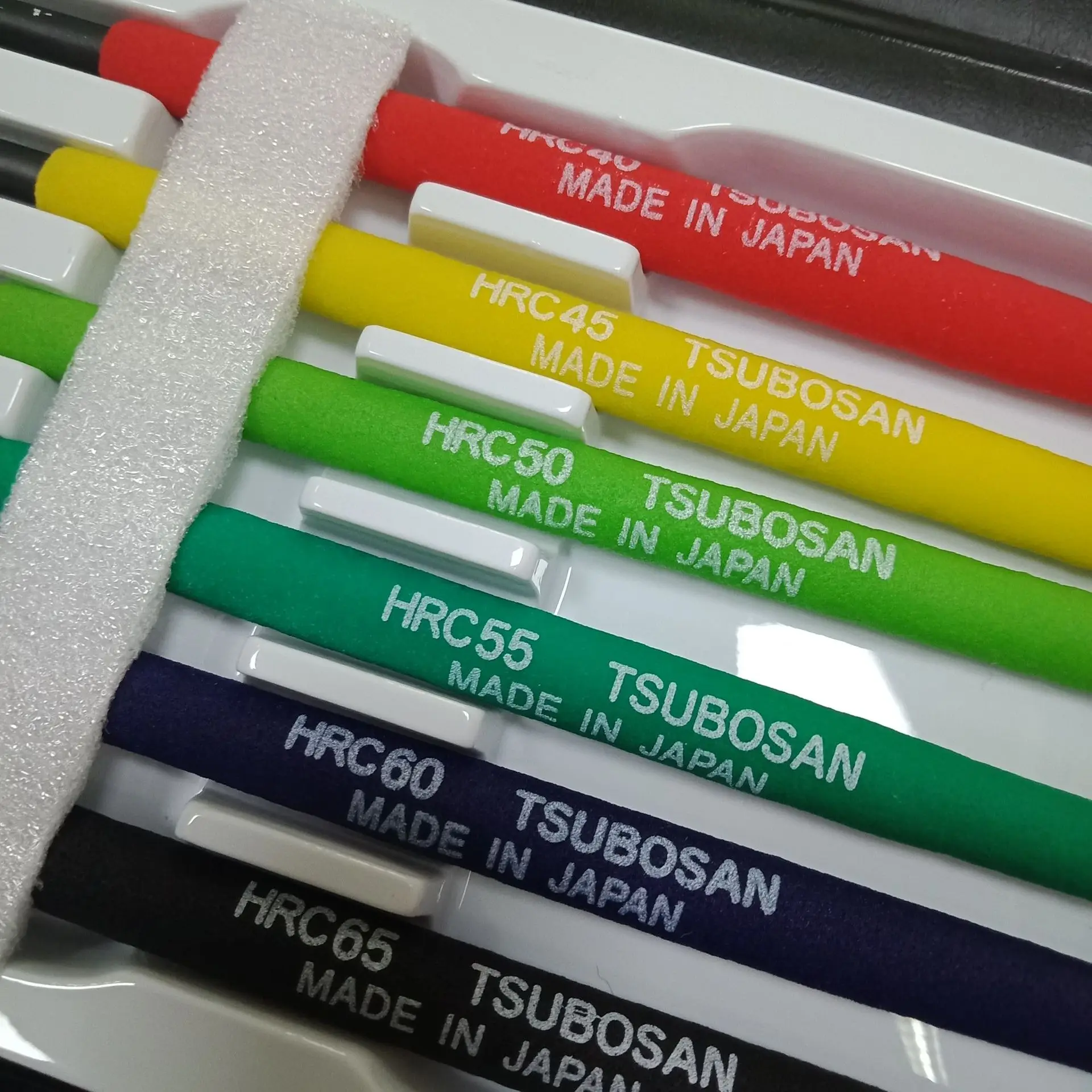 6pcs/SET Original Japan TSUBOSAN Diamold file HRC40-65 Hardness Hardness tester/