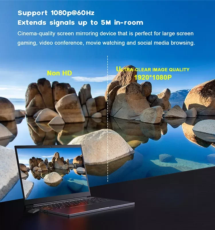 Millimeter Wave Wireless HDMI Extender for PC Laptop PS5