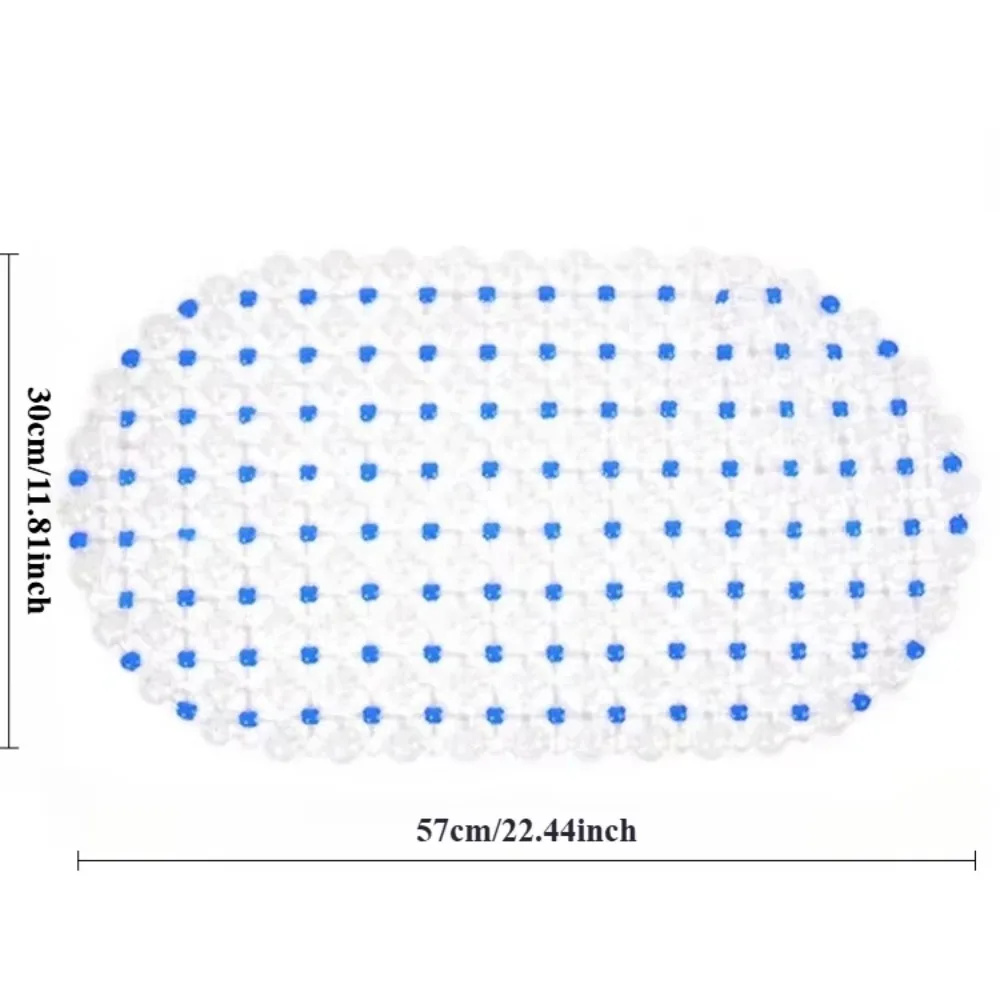 PVC Anti-skid Bath Mat Massage Mat Suction Cup For Bathroom