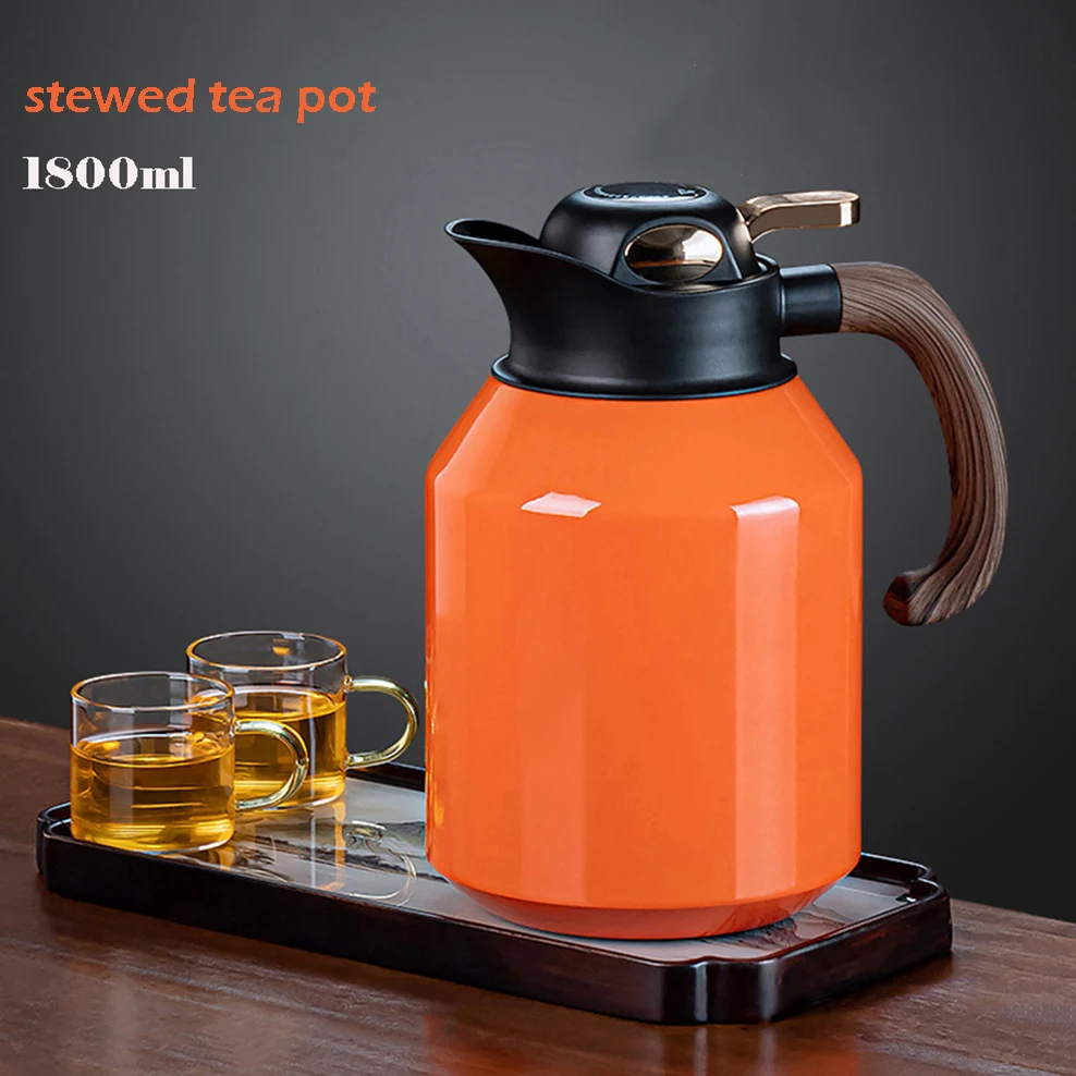 

1800ml 316 Stainless Steel Brew Tea Pot Intelligent Temperature Display Stewed Tea Kettle Smart Tea Set Large Capacity Teapot