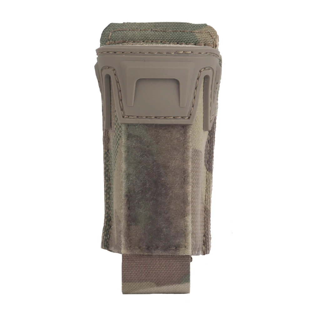 Tactical 9mm Magazine Pouch MOLLE Agilit Style Single Hunting Pistol Mag Holder Torch Bag Quick Release Shooting Airsoft Gear