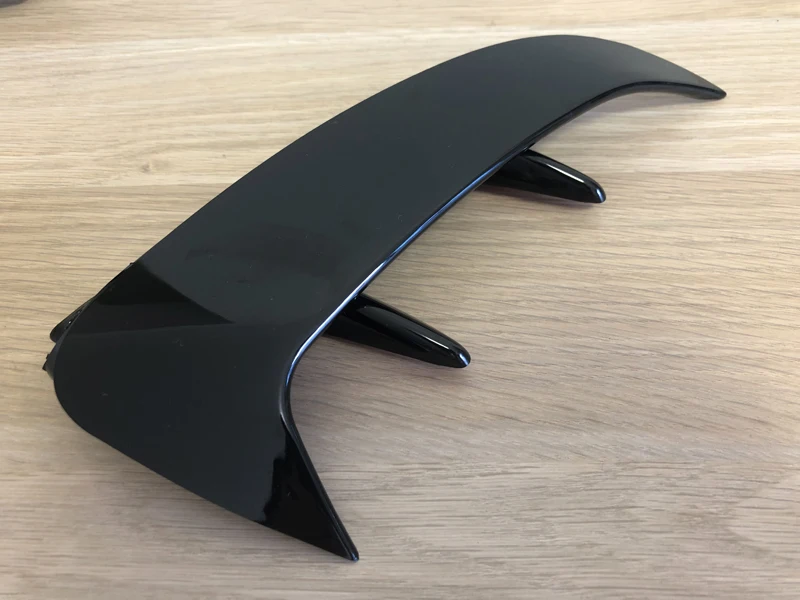 Für Mercedes Benz A-Klasse W177 Schrägheck A180 A200 A220 A250 A35 2019+ Heckstoßstangen-Zierleiste Spoiler-Aufkleber Kotflügel-Canards Flossen – Detail 5