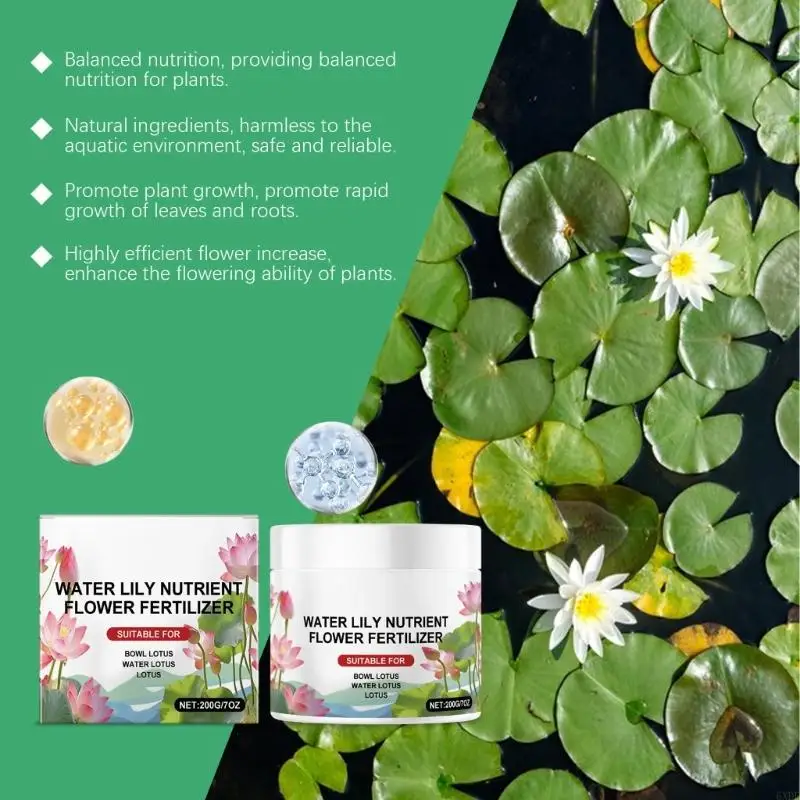 Water Lilies Growth Boosters Fertilizers With Essential Nutrients For Blooms Bud 6XDE
