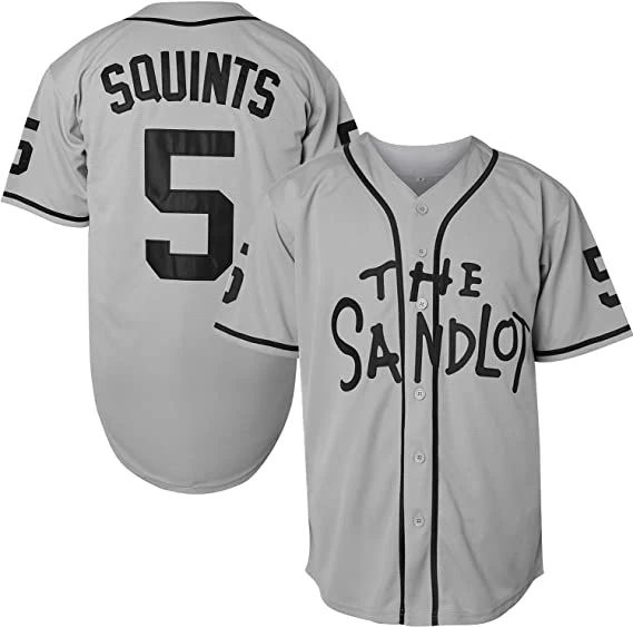 The Sandlot Baseball Jersey Michael Squints Benny Rodriguez