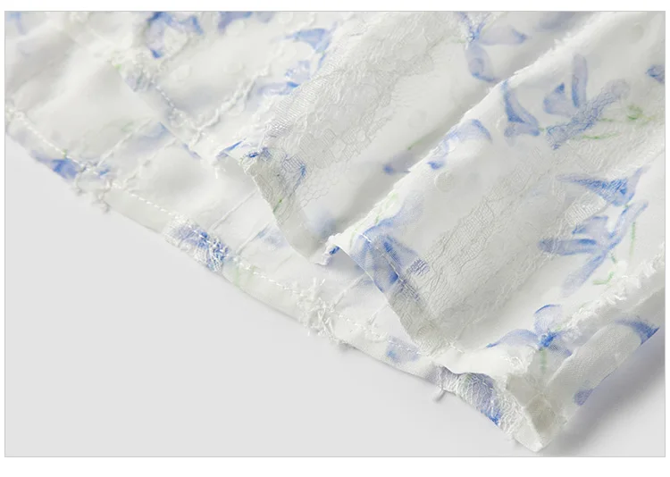 Dress Women Forest-Themed Fresh And Delicate Summer New Romantic And Artistic Lace Gentle Floral Dress