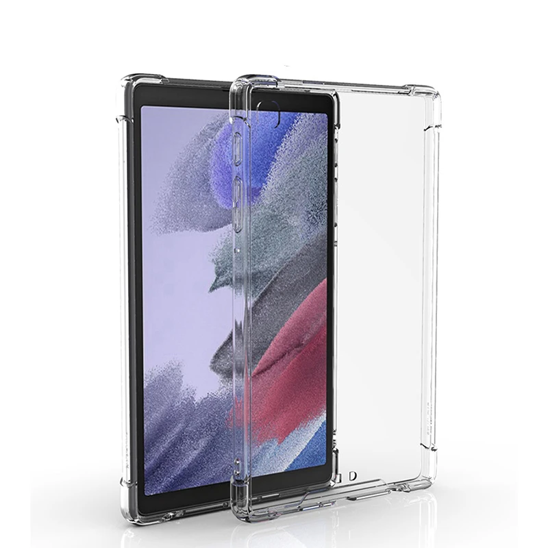 Clear Case for Samsung S6 Lite P610 Cover Tab A 8.0 T290 T295 A7 Lite T220 Funda T500 for Galaxy Tab 10.1 T510 TPU Transparent