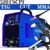 4 in 1 Plasma Cutter Welding Machine 520TSCPF DC Inverter Spot Welding Machine TIG MMA IGBT Pulse CNC Metal Cutting Machine 1