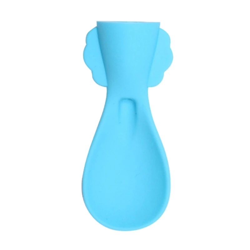 

Easy and Safe Silicone Spoon Tip Easy Feeding Solution for Busy Parent
