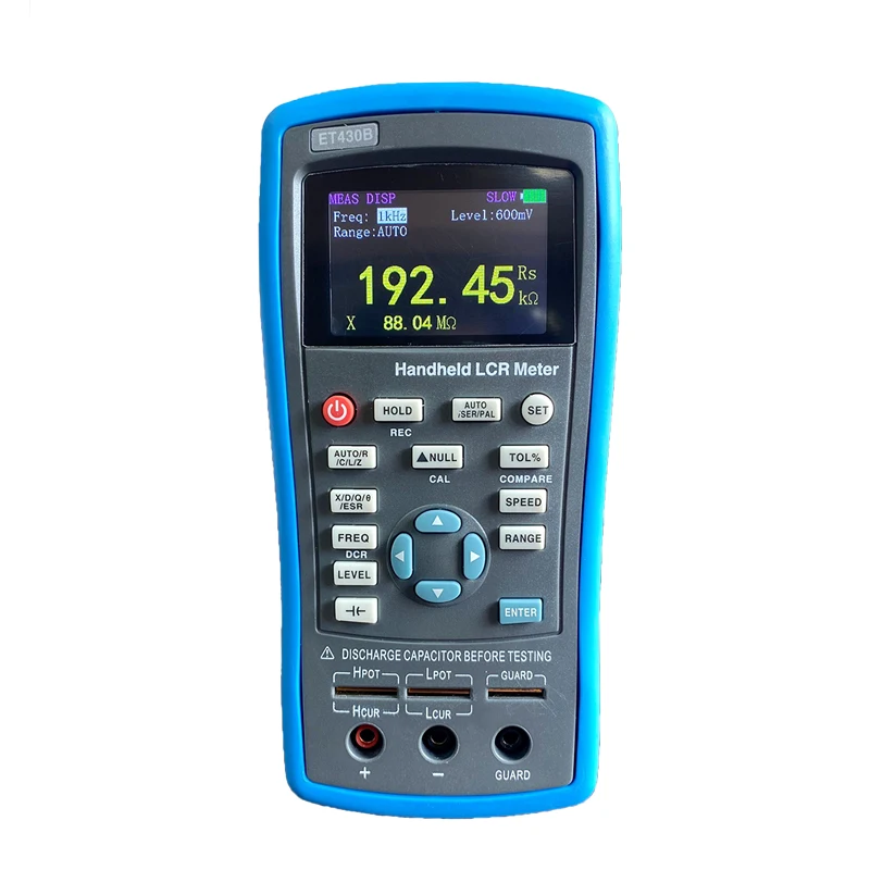 Handheld LCR Digital Bridge Capacitance Inductance Resistance Tester Professional LCR Meter Tester East ET430 ET432 ET433 digital bridge tester,lcr tester