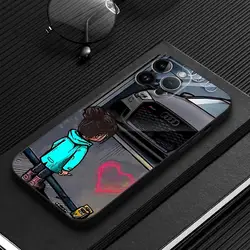 Children Watching Cars Art Phone Case - Soft Coque - iPhone 12 Mini (UUAZA04)