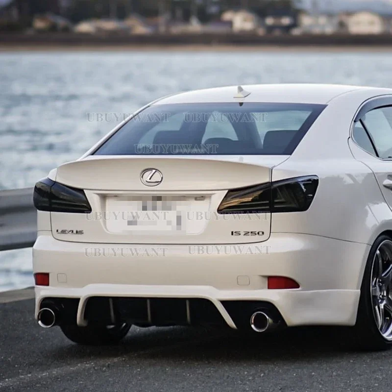 

IS350 Car Rear Spoiler Wing Trunk Lip For LEXUS IS250 IS350 ISF 2006-2011 Car Rear Wing Lip Trunk Spoiler Rear Lip Spoiler