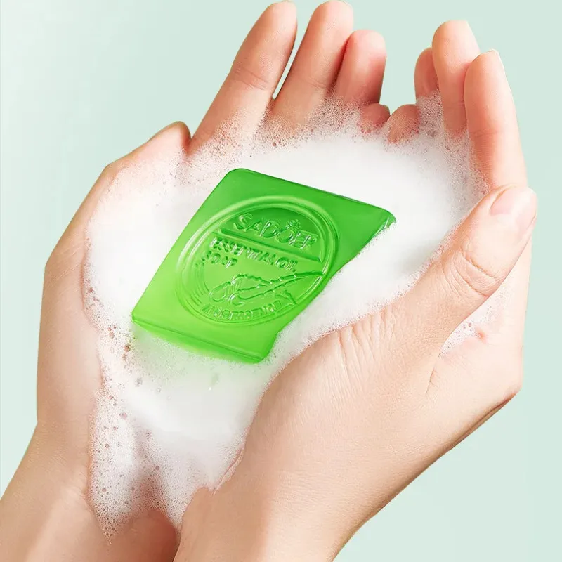 Aloe Vera Smooth Cleansing Natural Soap Cleansing Smooth Handmade Essential thumbnail 6