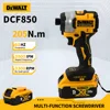 DeWalt Brushless 20V Lithium Electric Screwdriver Electric Drill Woodworking Screwdriver Impact Drill Adjustable Speed Dcf850 1