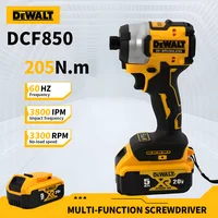 DeWalt Brushless 20V Lithium Electric Screwdriver Electric Drill Woodworking Screwdriver Impact Drill Adjustable Speed Dcf850 1