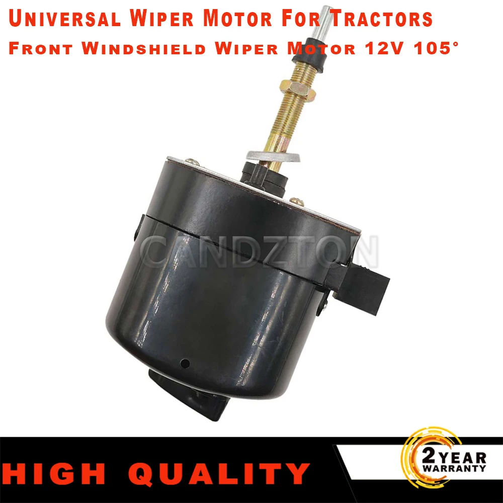 

Universal Front Windshield Wiper Motor 12V 105 ° for Tractor Oldtimer Classic Car