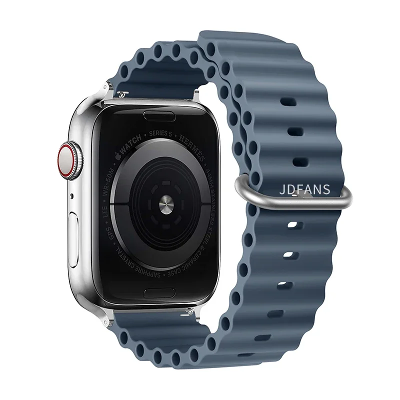 Silicone Ocean Band for Apple Watch - Premium iWatch Strap Bracelet