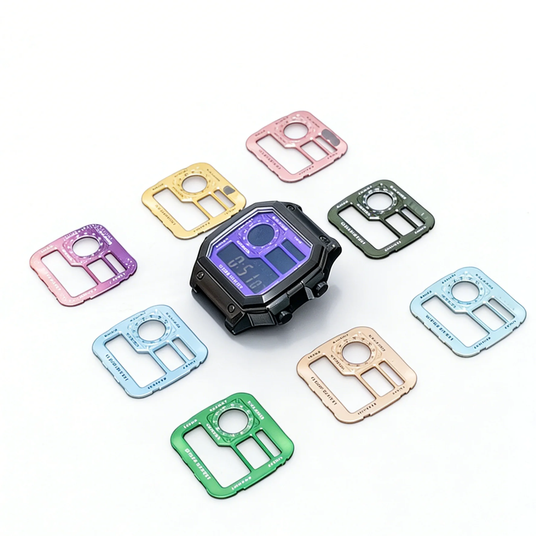 Sunray Texture Watch Dial - Premium Metal Faceplate