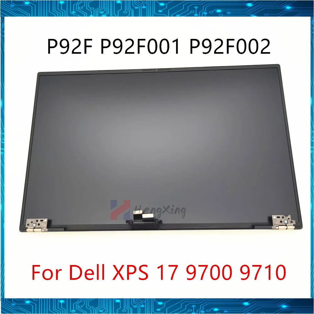 Original 17" For Dell XPS 17 9700 9710 LCD Screen Touch Assembly