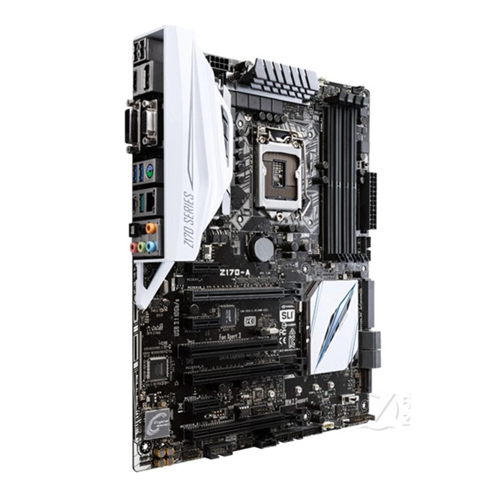 

Z170-A LGA 1151 Motherboard DDR4 64GB i7/i5/i3/ Intel Z170 Mainboard LGA 1151 Support Overlocking M.2 SATAlll